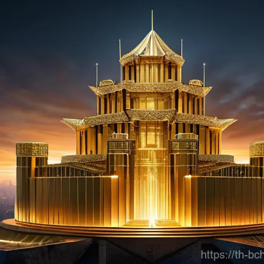 블록체인 프로토콜의 종류와 특징 - **Prompt for Bitcoin: "The Digital Gold Fortress"**
"A majestic, highly secure digital fortress,...